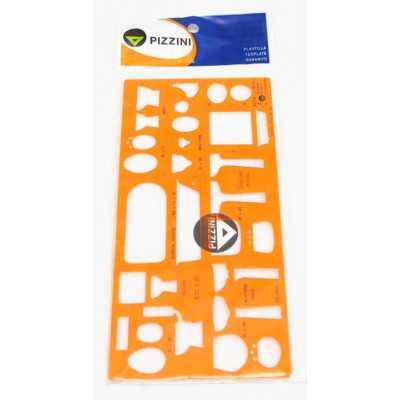 Plantilla sanitarios 1/20 Pizzini