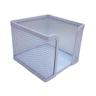Portataco de alambre 9x9 cm BLANCO Onix