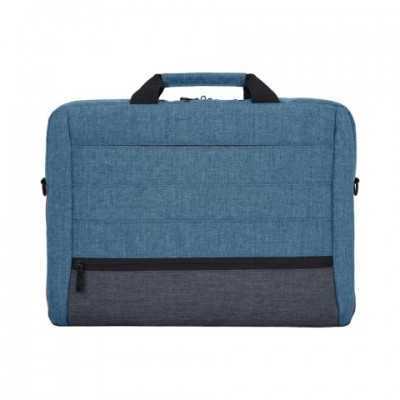 Maletín Laptop AZUL 15,6 pulgadas 3 cierres Onix