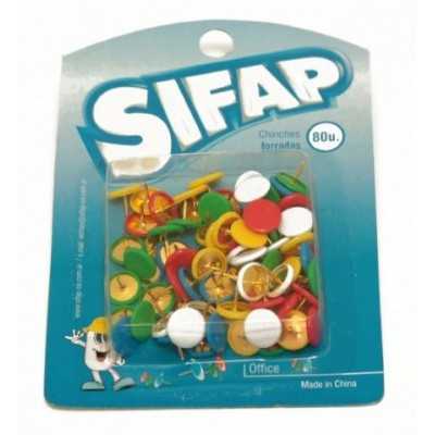 Chinches forradas blister x 80 unidades Sifap