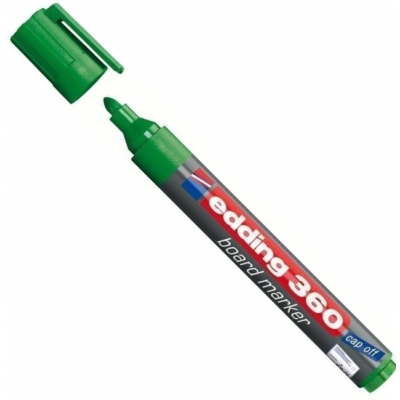 Marcador para pizarra recargable Art 360 AMARILLO punta redonda Edding