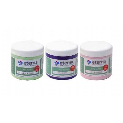 Base acrílica 200 ml Eterna x colores