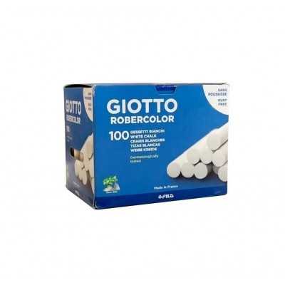 Tiza blanca Robercolor caja x100 unidades Giotto
