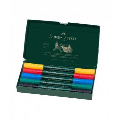 Set de Marcadores Acuarelables Albrecht Durer x5 Colores Faber-Castell