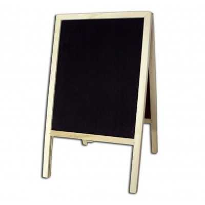 Pizarron libro 80x45 cm negro Les Cahiers