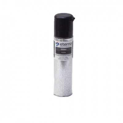 Glitter Plata tubo x15 gramos Eterna