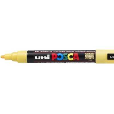 Marcador Posca PC-5M Amarillo Pajizo (1150) Uni-ball