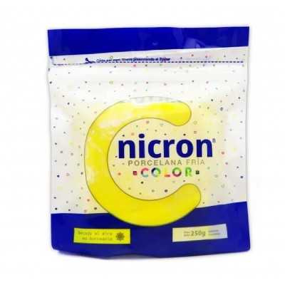 Porcelana en Frío Tradicional COLOR AMARILLO x250 Gramos Nicron