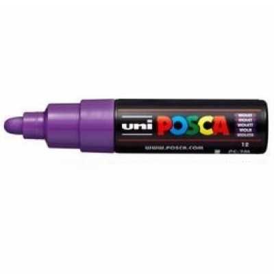 Marcador Posca PC 7M 4.5 - 5.5 mm Violeta punta cónica Uni
