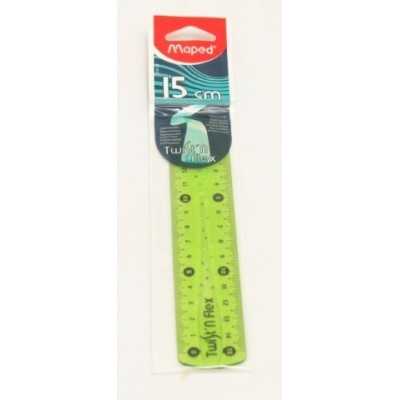 Regla 15cm twist n' flex Maped