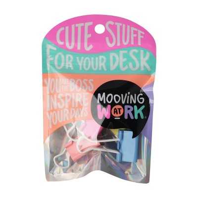 Binder clips 25 mm x 6 unidades Mooving at work