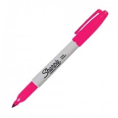 Marcador Permanente Fino FUSCIA Sharpie