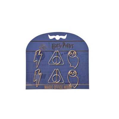 Clips con formas Harry Potter x 6 unidades Mooving