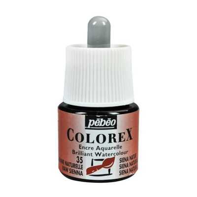 Tinta acuarela Colorex Siena natural x45 ml Pebeo