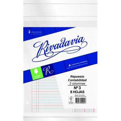 Repuesto Nº 3 de 2 columnas Rivadavia