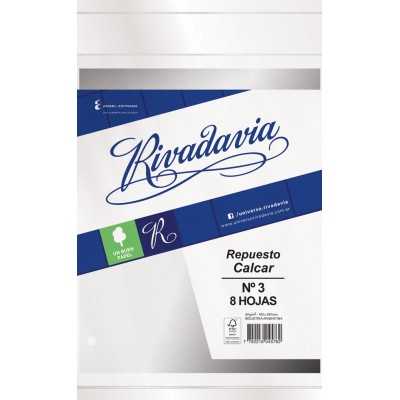 Repuesto Nº 3 calcar Rivadavia