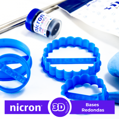 Cortantes para masas Bases Redondas x 4 unidades Nicron