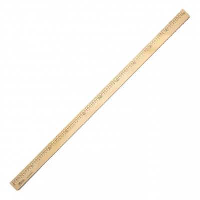 Regla madera para pizarra 1 metro sin lustrar Fime