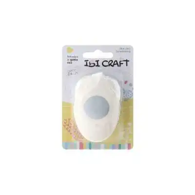 Perforadora artística para goma eva 25 mm 1¨ Circulo Ibicraft