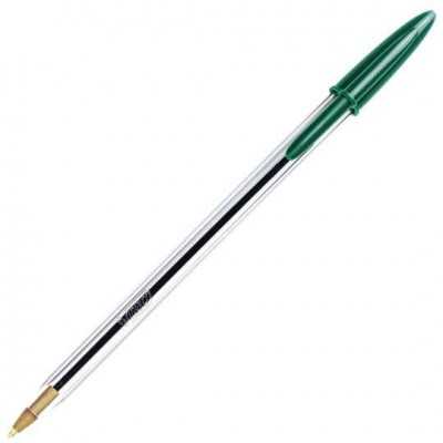 Bolígrafo Cristal VERDE 1 mm BIC