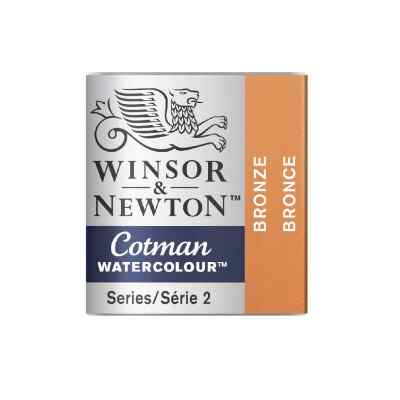 Acuarela Cotman Pan Bronce x hp (medio pan) Winsor & Newton