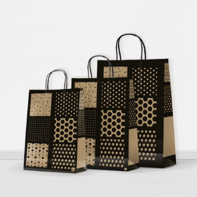 Bolsa Regalo Luna Multiple points 14x08x20 Premium Pack