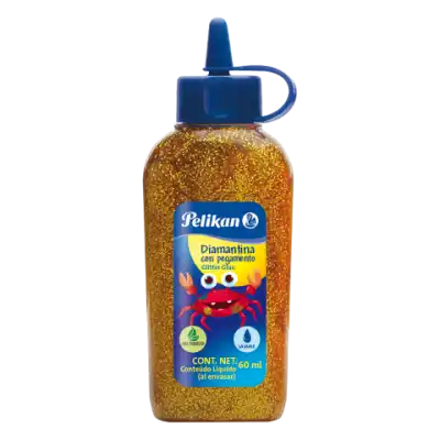 Adhesivo glitter x60 ml ORO Pelikan